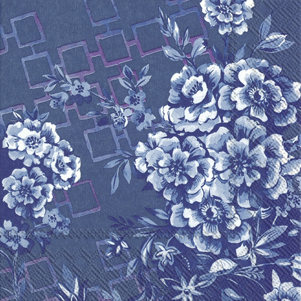 餐巾33x33厘米 - CATRINA blue