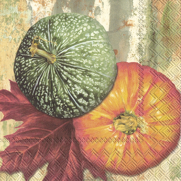 餐巾33x33厘米 - TWO PUMPKINS