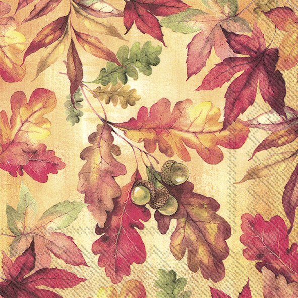 Serwetki 33x33 cm - BRIGHT AUTUMN