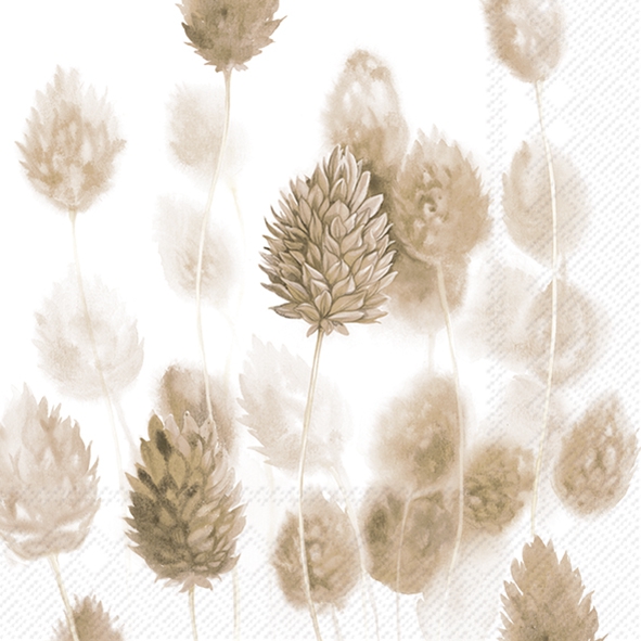 Tovaglioli 33x33 cm - PURE STYLE nature, Erbe,  I fiori,  Piante