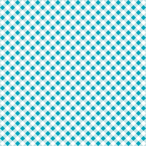 Guardanapos 33x33 cm - Diagonal Light Blue Check