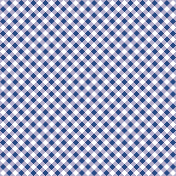 Servilletas 33x33 cm - Diagonal Warm Navy Check