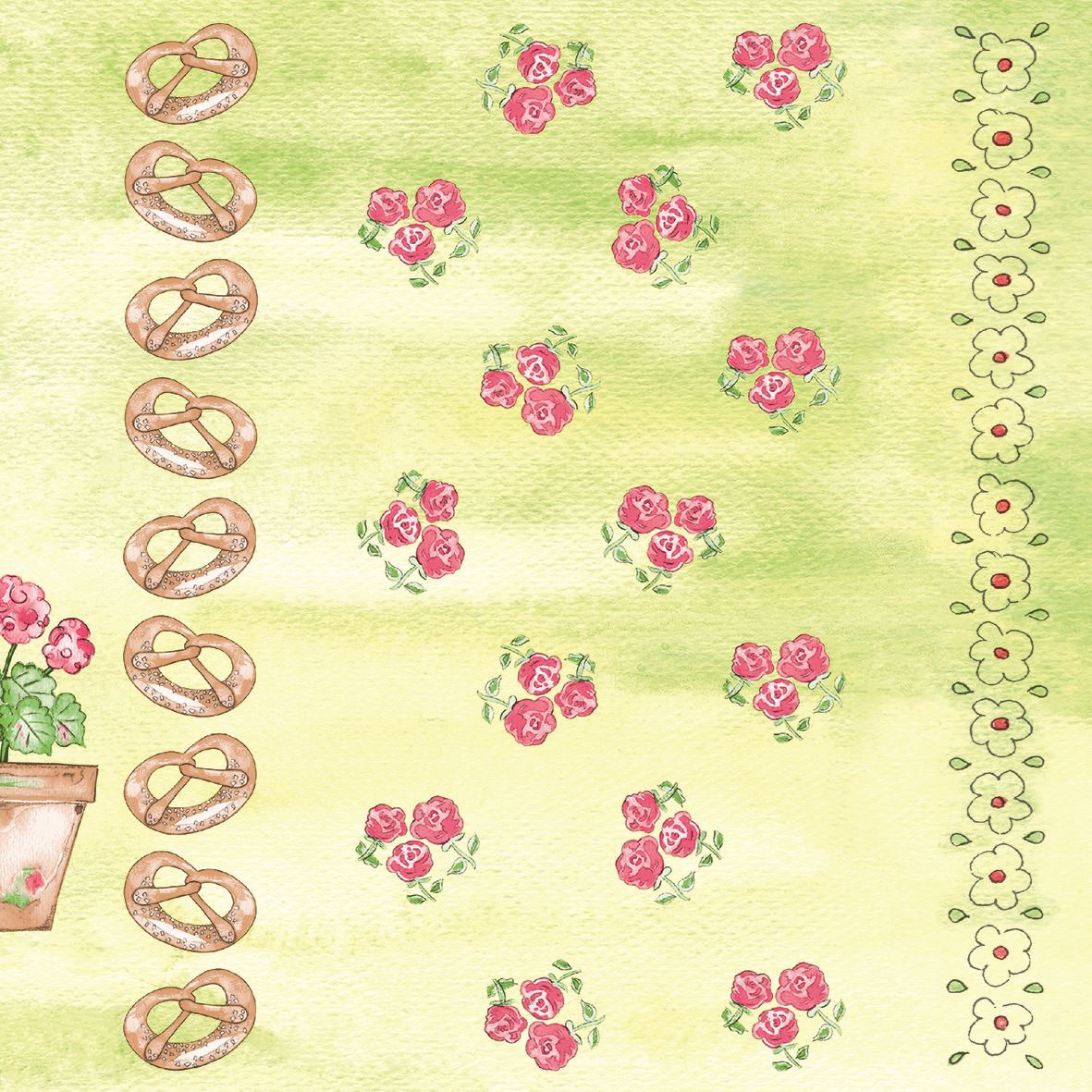 Linclass napkins 40x40 cm - Traudl