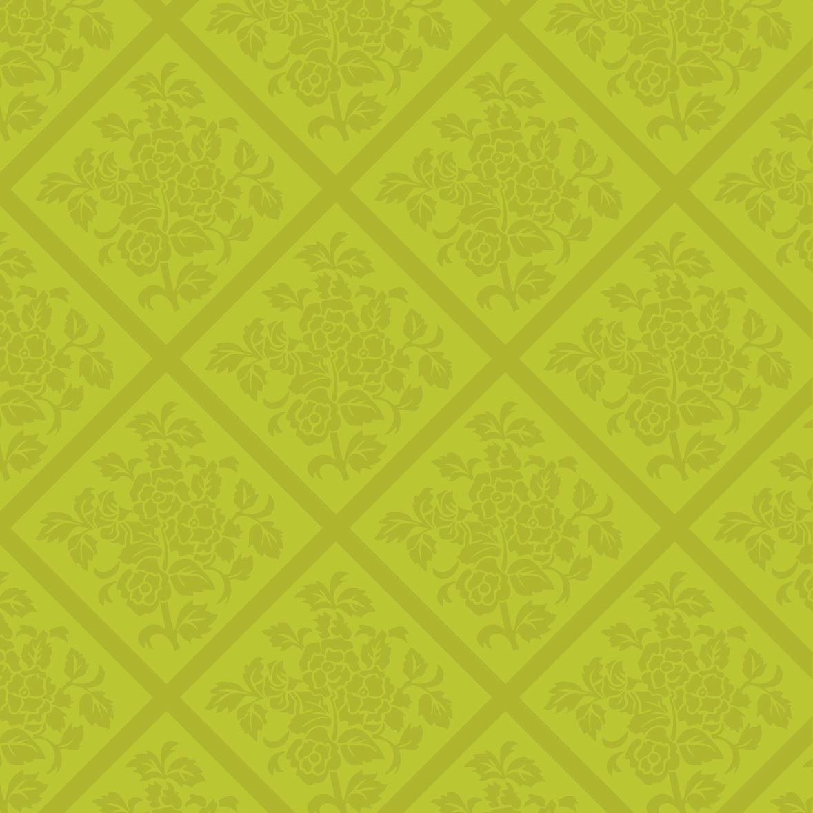 Linclass napkins 40x40 cm - Damast  (kiwi)