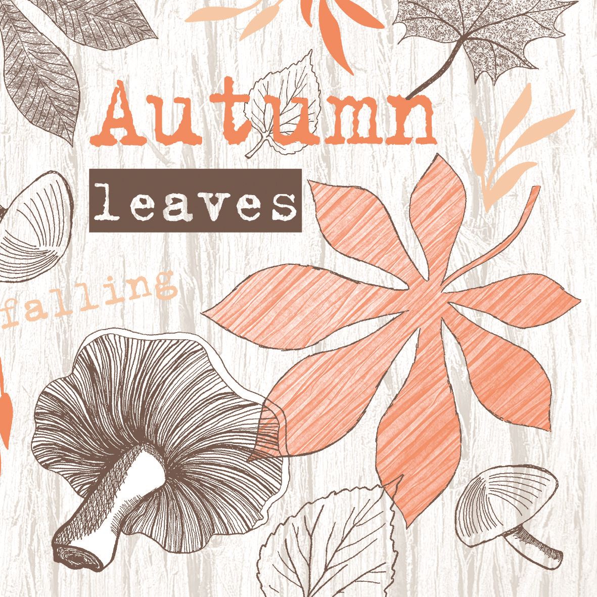 Linclass napkins 40x40 cm - Adam  (terra/braun)