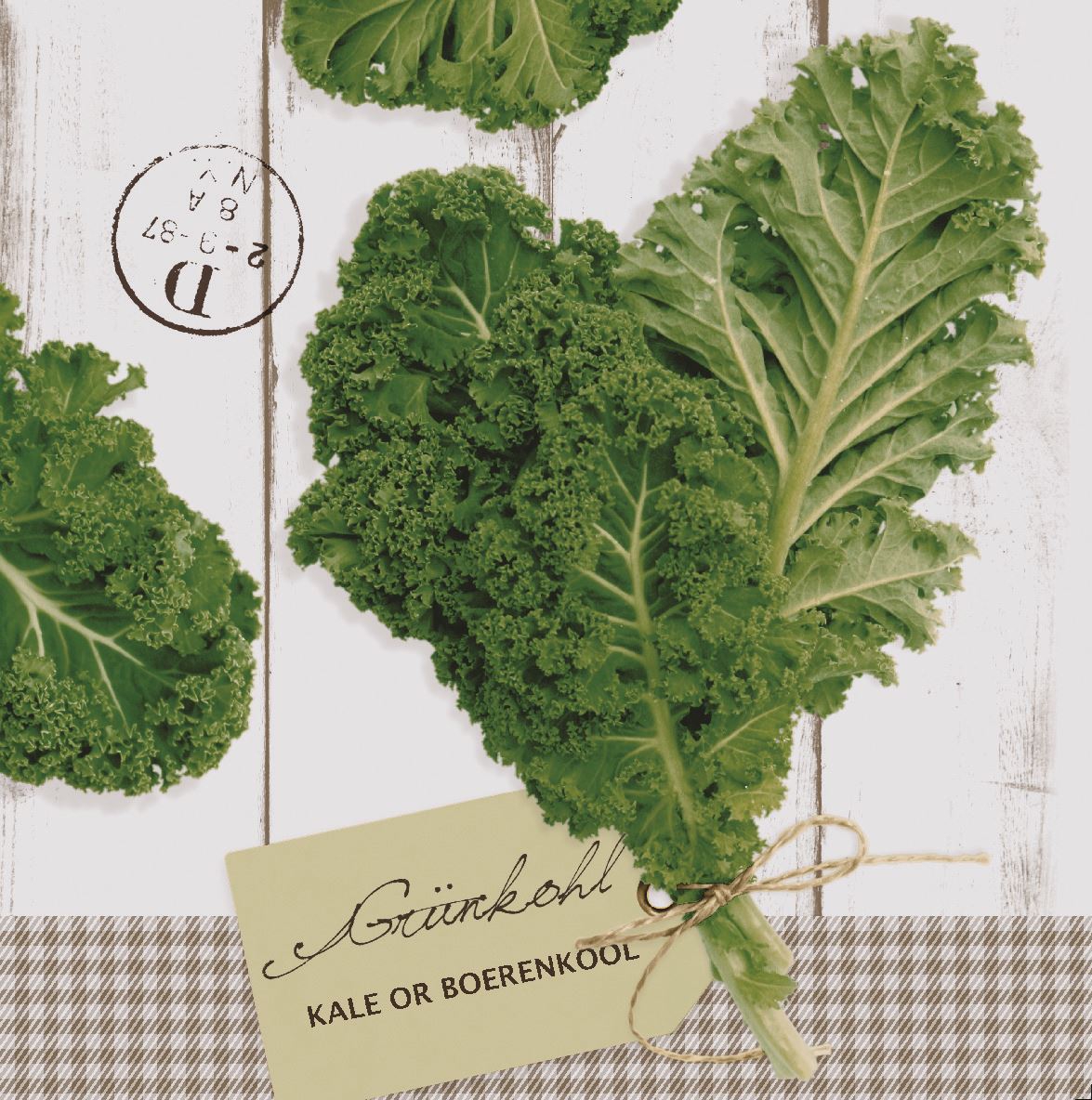 Linclass napkins 40x40 cm - Grünkohl