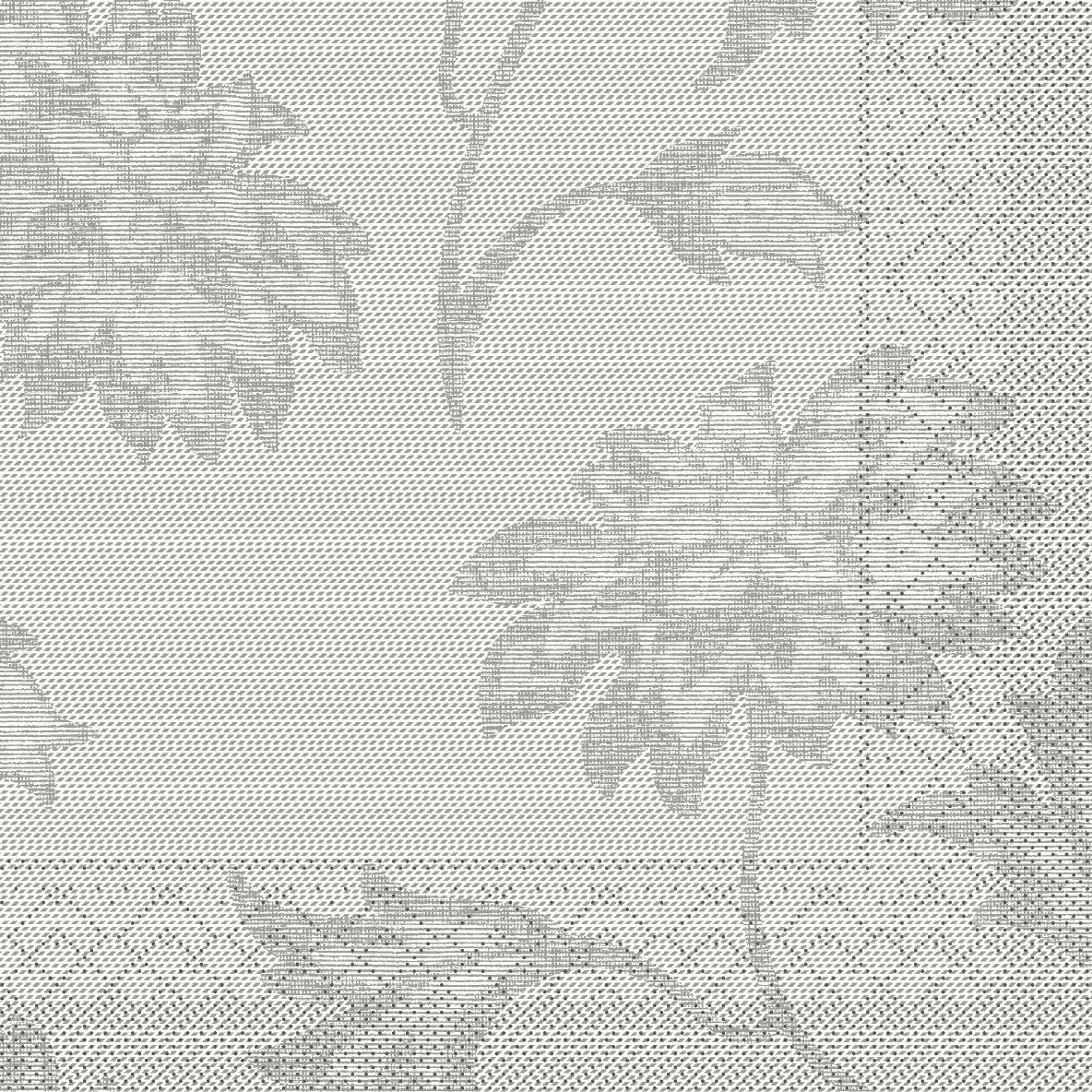 Tissue napkins 33x33 cm - Lisboa (grau), flowers Tissue napkins 33x33 cm - Lisboa (grau)