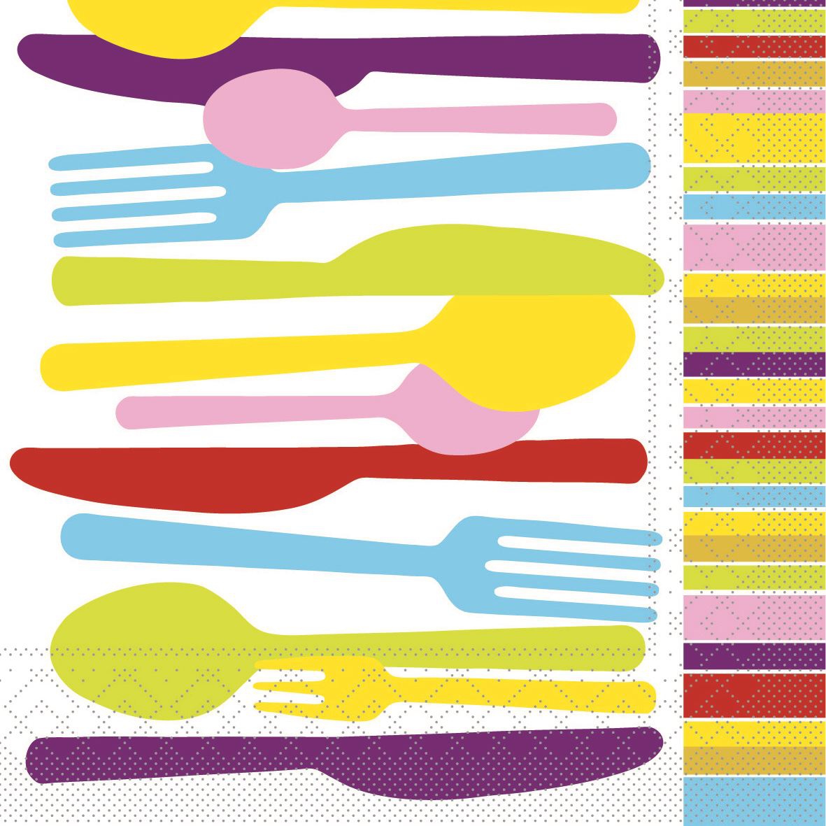 Tissue napkins 33x33 cm - Kindermotiv:  Filippa