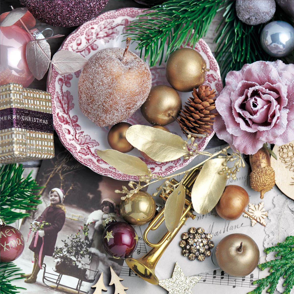 Servilletas 33x33 cm - Gracefully