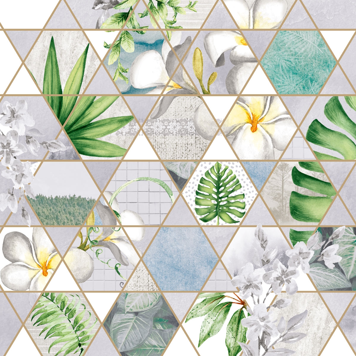 餐巾33x33厘米 - Tropical Paradise