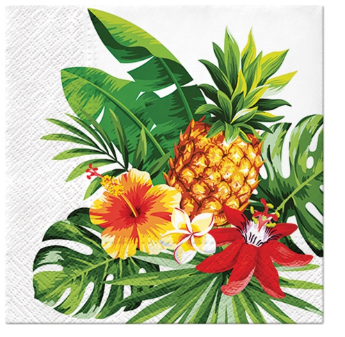 Servilletas 33x33 cm - Pineapple