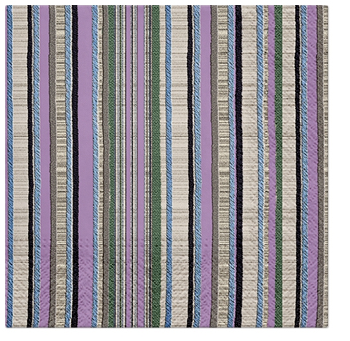 Guardanapos 33x33 cm - Stripe Texture (violet)