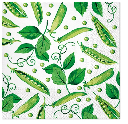 Napkins 33x33 cm - Fresh Green Pea