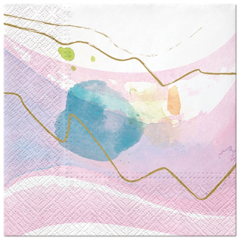 Napkins 33x33 cm - Watercolor Paint, samples Napkins 33x33 cm - Watercolor Paint