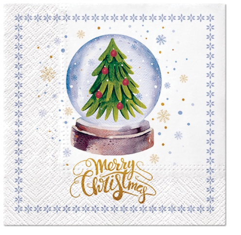 Servietten 33x33 cm - Magical Christmas Tree