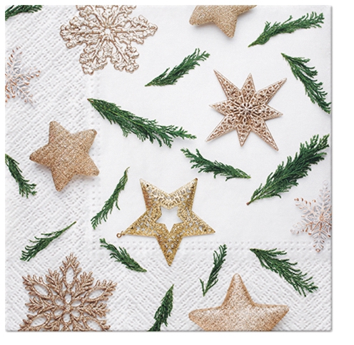 Servietten 33x33 cm - Star Decorations