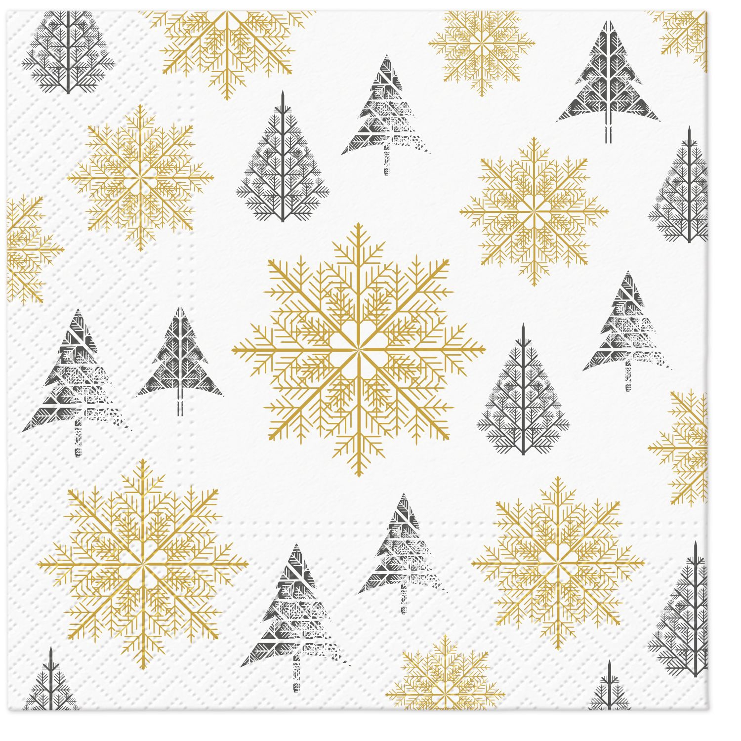Servilletas 33x33 cm - Christmas Pattern