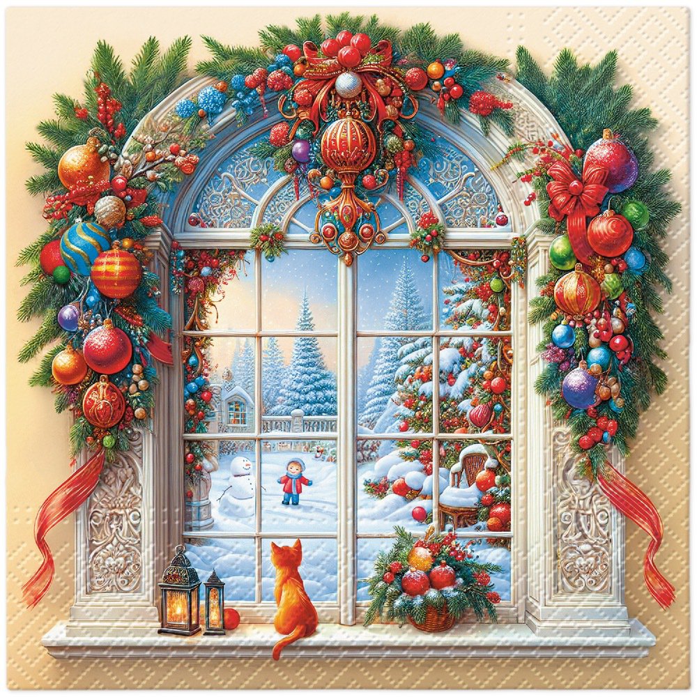 Napkins 33x33 cm - Holiday Arch Decor