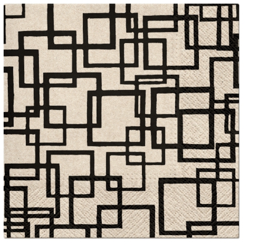 Guardanapos 33x33 cm - We Care Rectangles