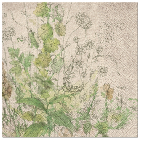 Guardanapos 33x33 cm - We Care Meadow