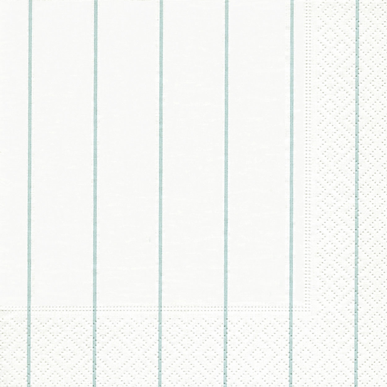 Servietten 33x33 cm - Home white/aqua