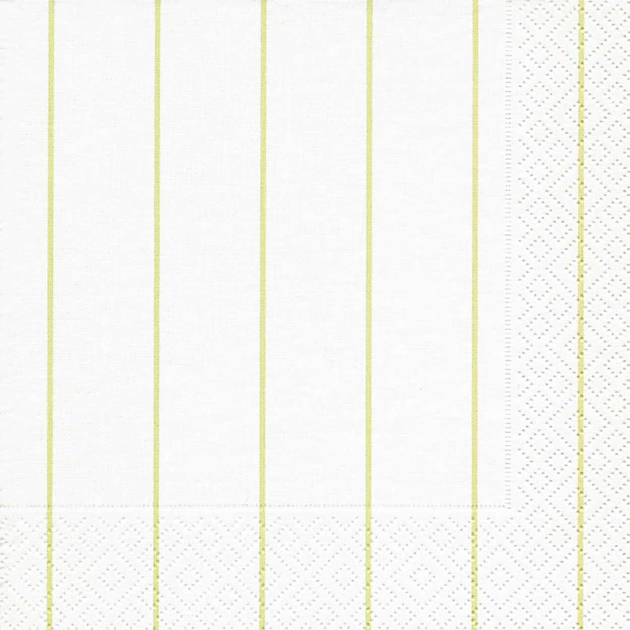 Servietten 33x33 cm - Home white/green