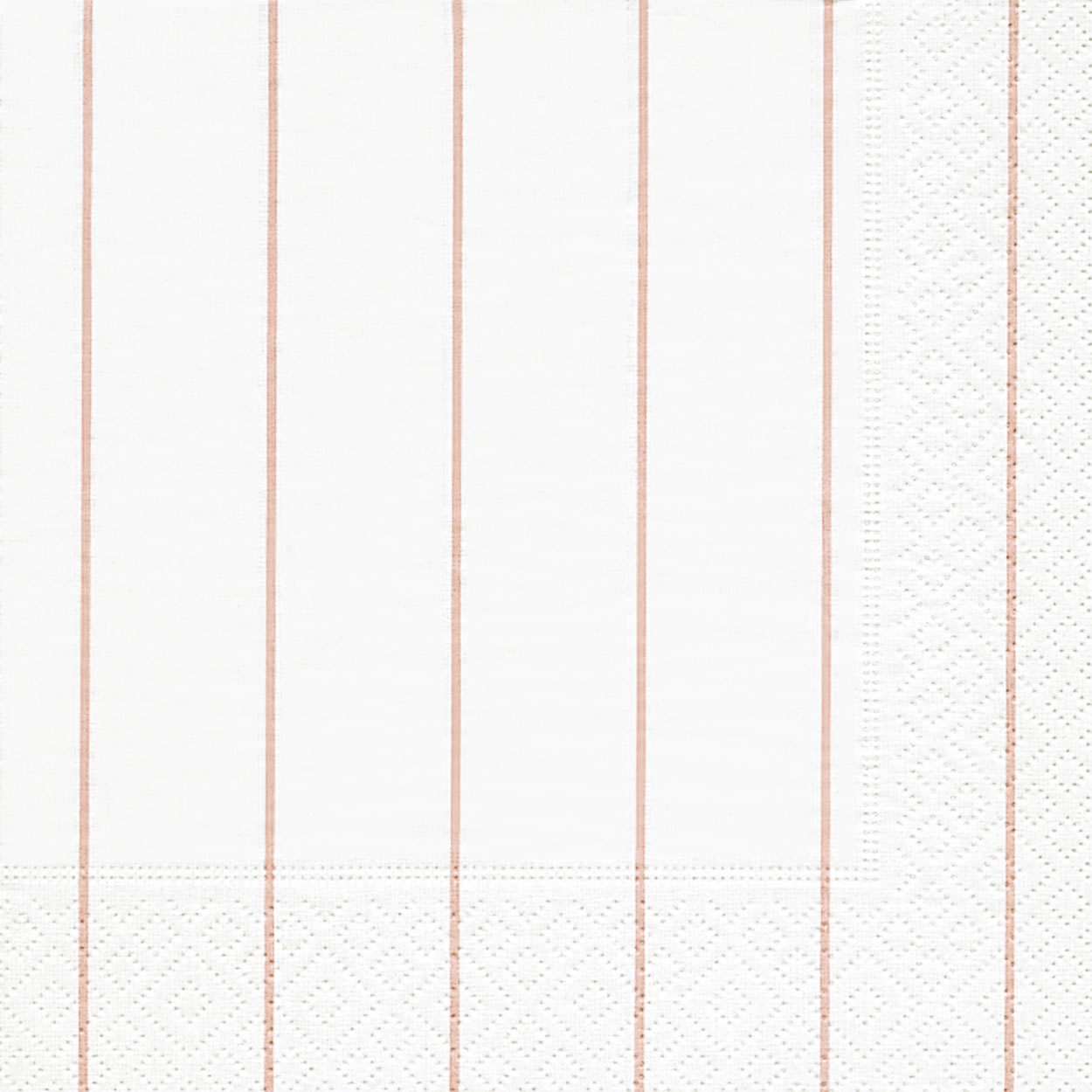 Servietten 33x33 cm - Home white/rosé