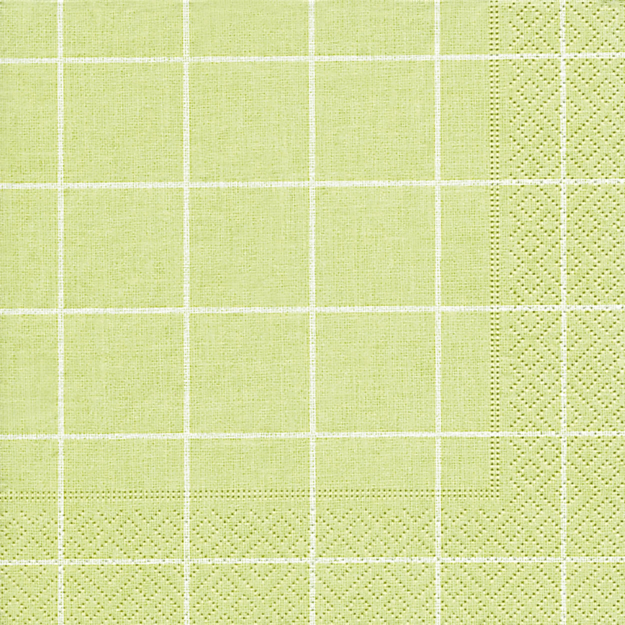Servietten 33x33 cm - Home square green
