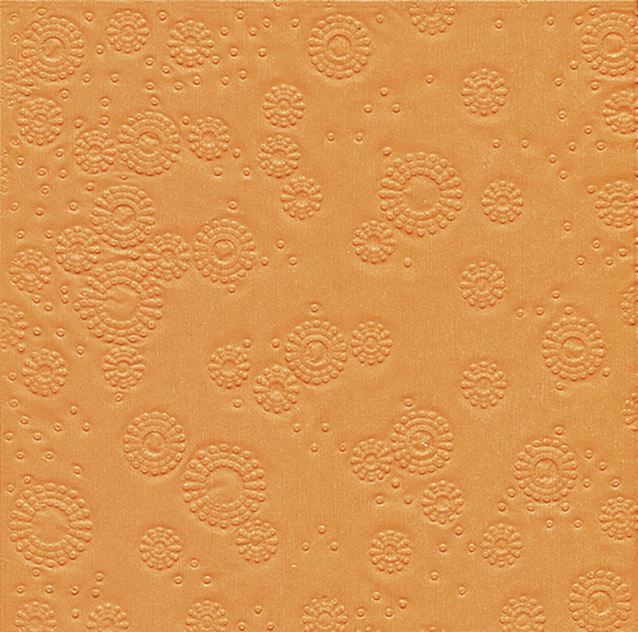 Napkins 33x33 cm - Moments Uni orange, embossed napkins Napkins 33x33 cm - Moments Uni orange