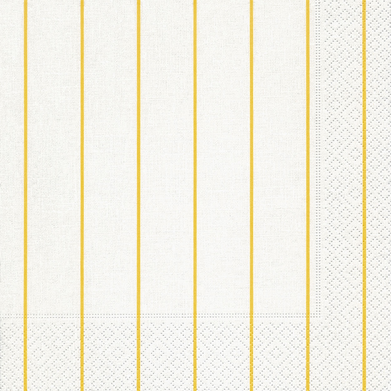 Servietten 40x40 cm - Home white/yellow
