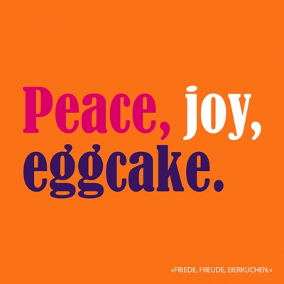 Servietten 33x33 cm - Eggcake