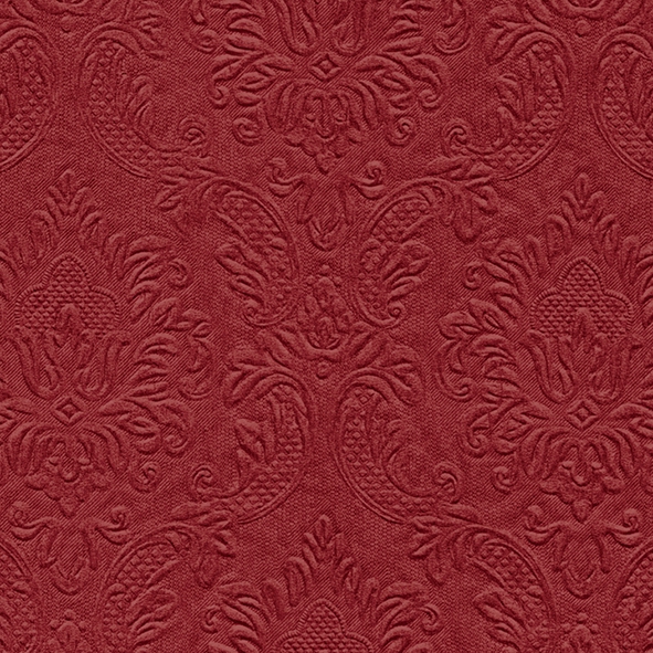 Servietten 24x24 cm - Moments Ornament red