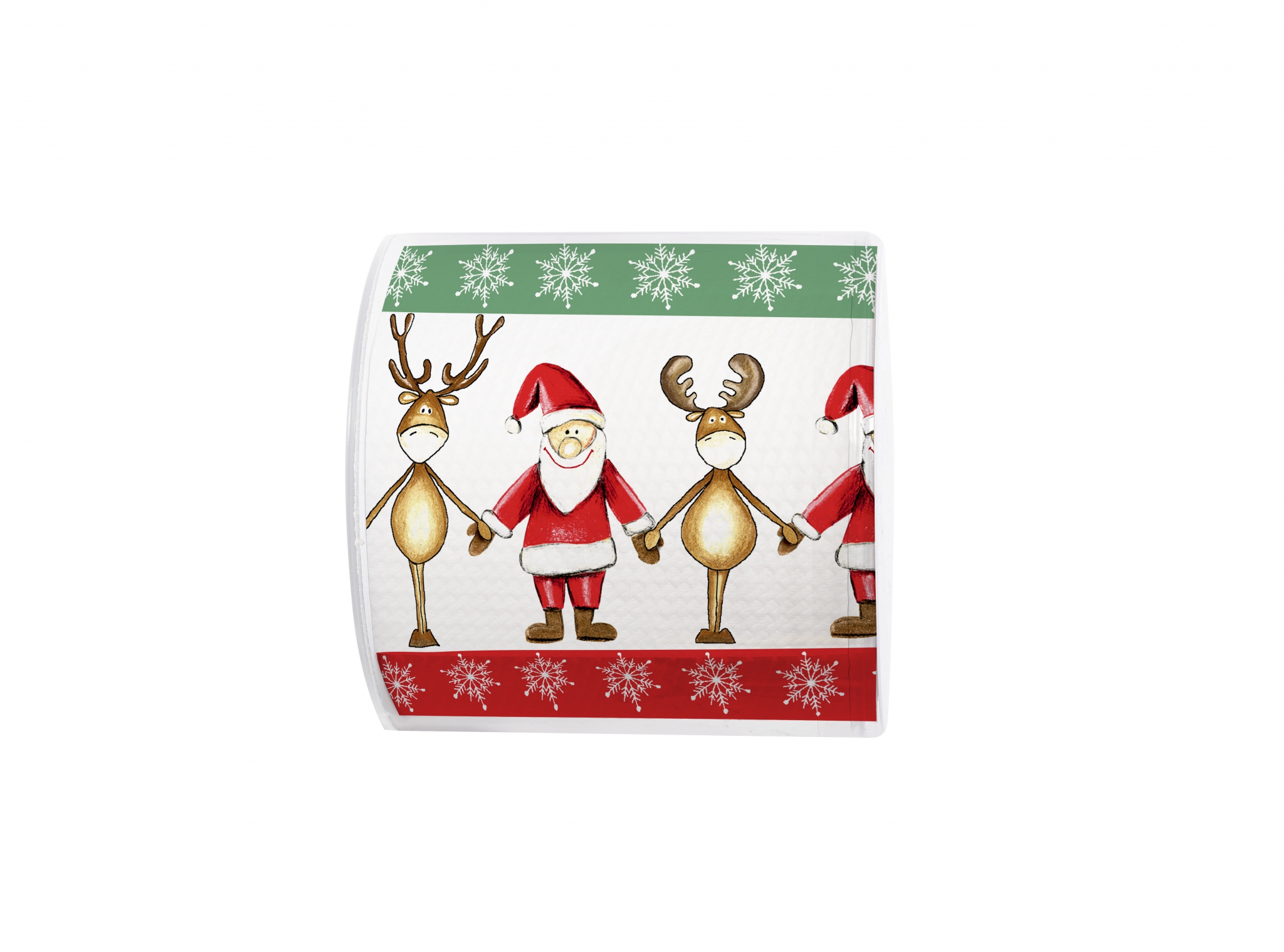 Christmas Toilet Paper Santa Topi Designer Toilet Paper