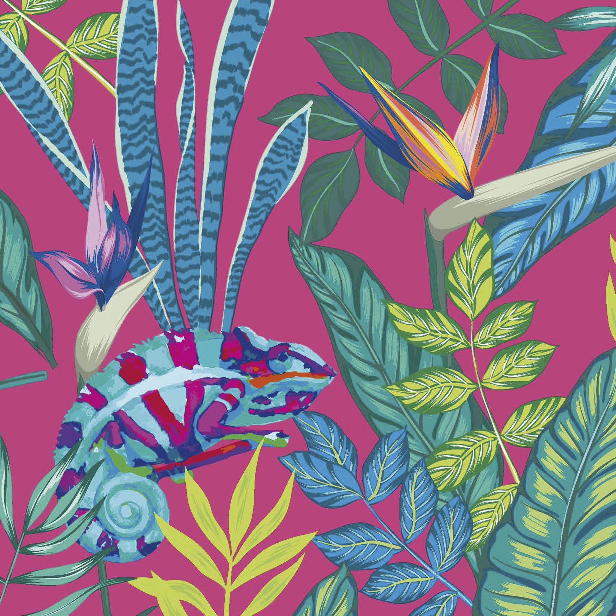 Servietten 33x33 cm - Chameleon