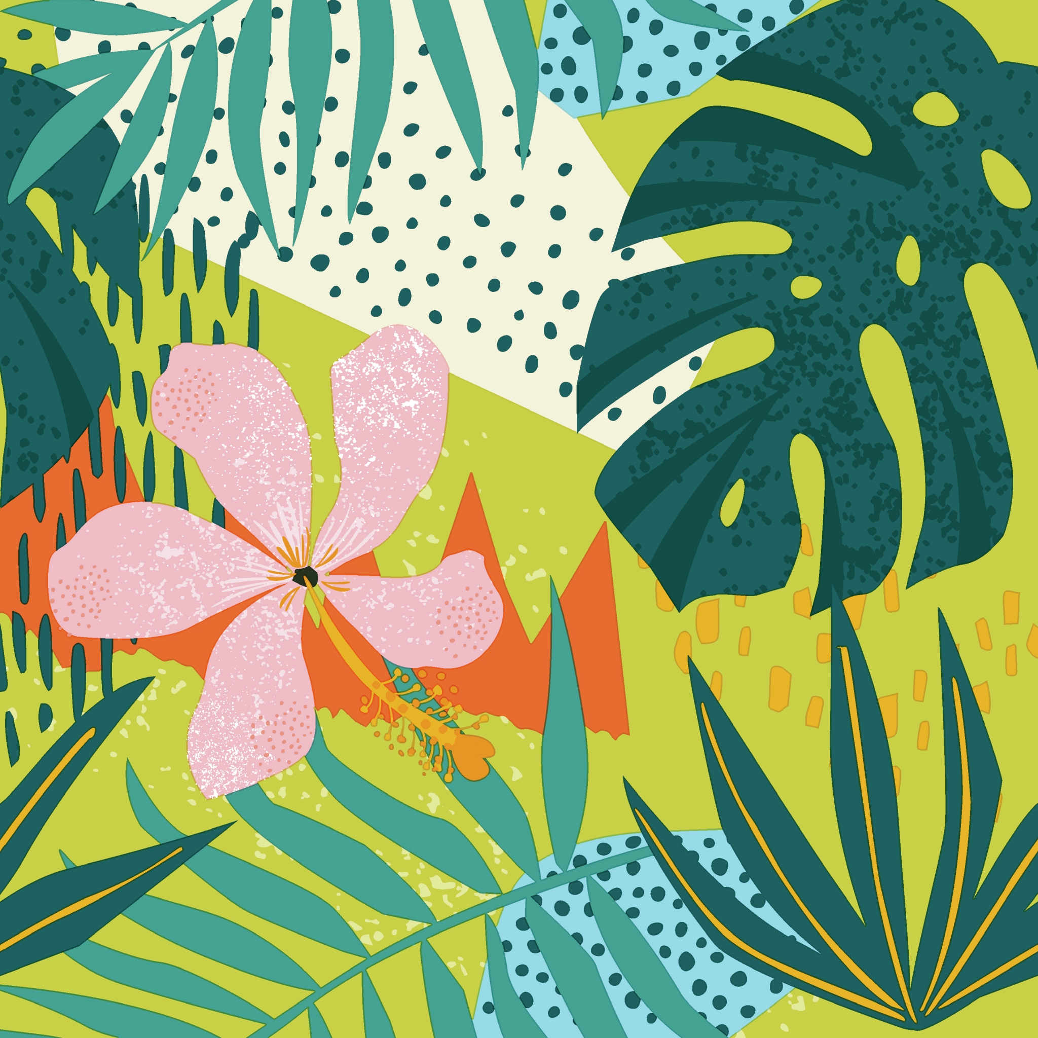 Guardanapos 33x33 cm - Jungle