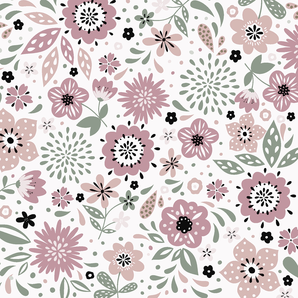 Guardanapos 33x33 cm - Modern Floral