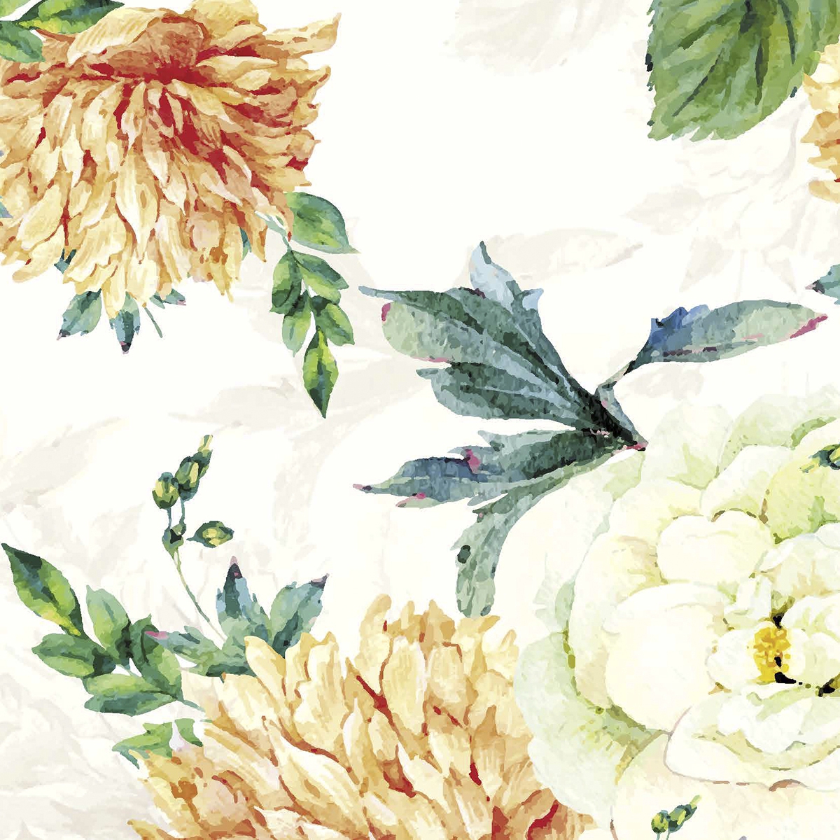 Guardanapos 33x33 cm - Dahlia Orange