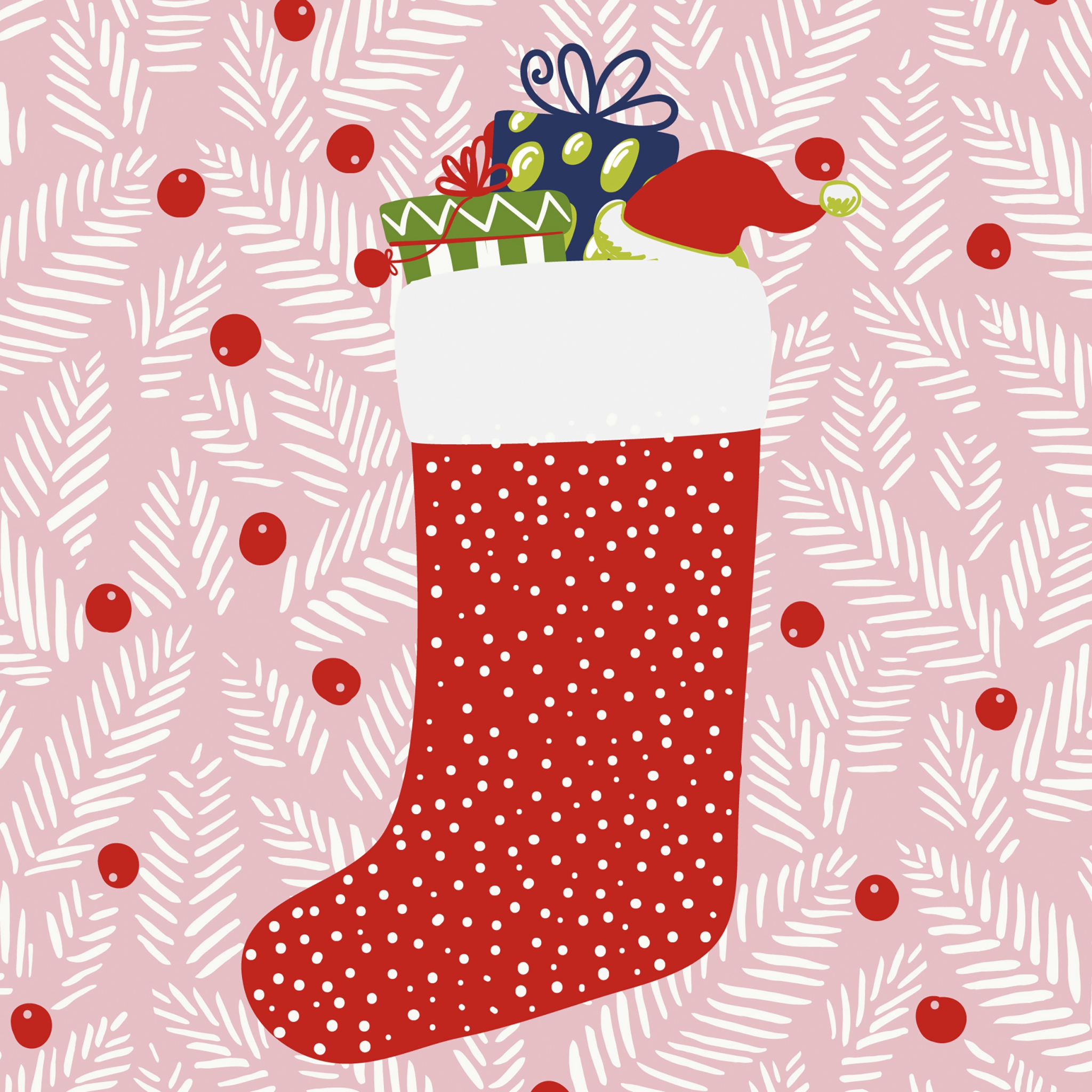 Napkins 33x33 cm - Stocking