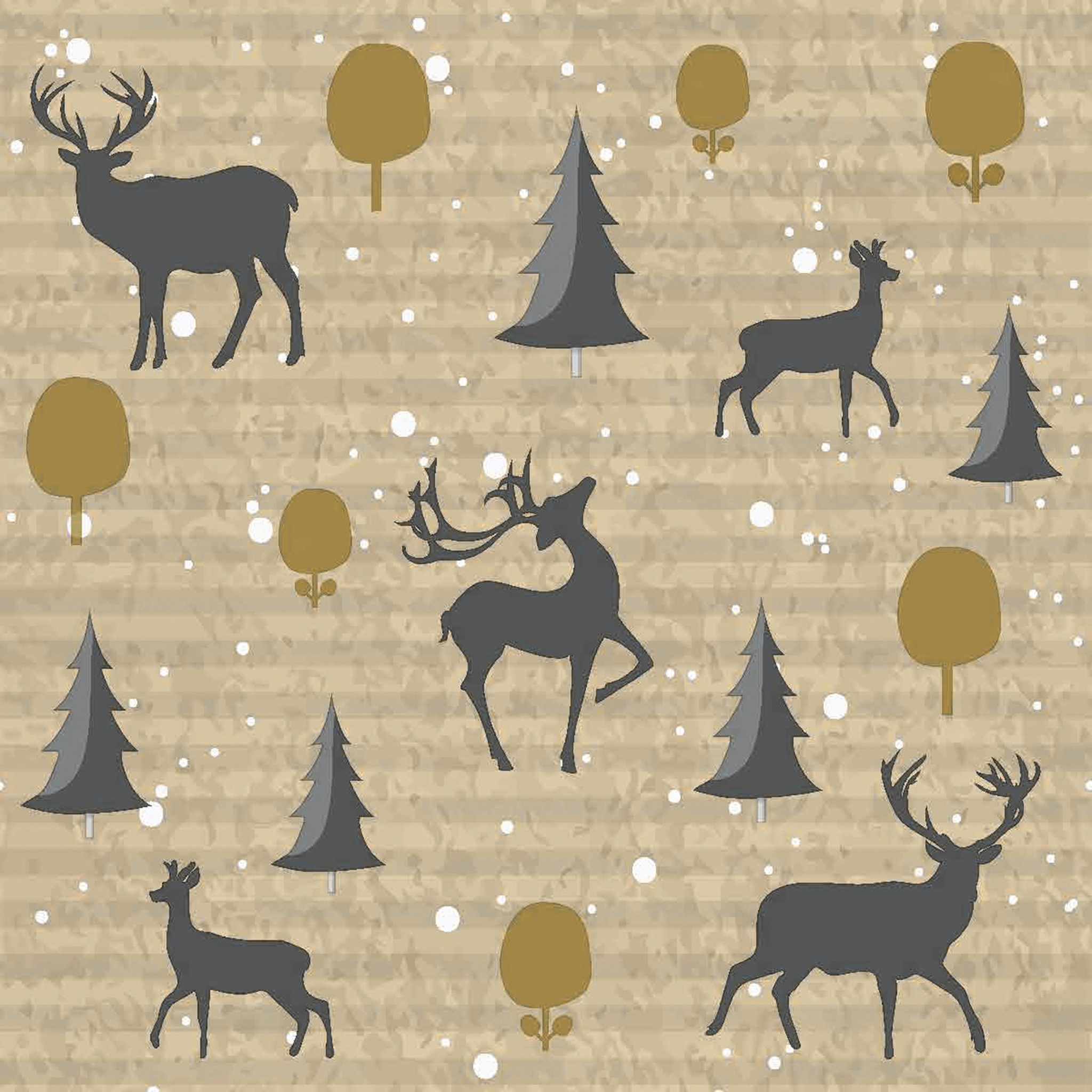 Napkins 24x24 cm - Deer Forest
