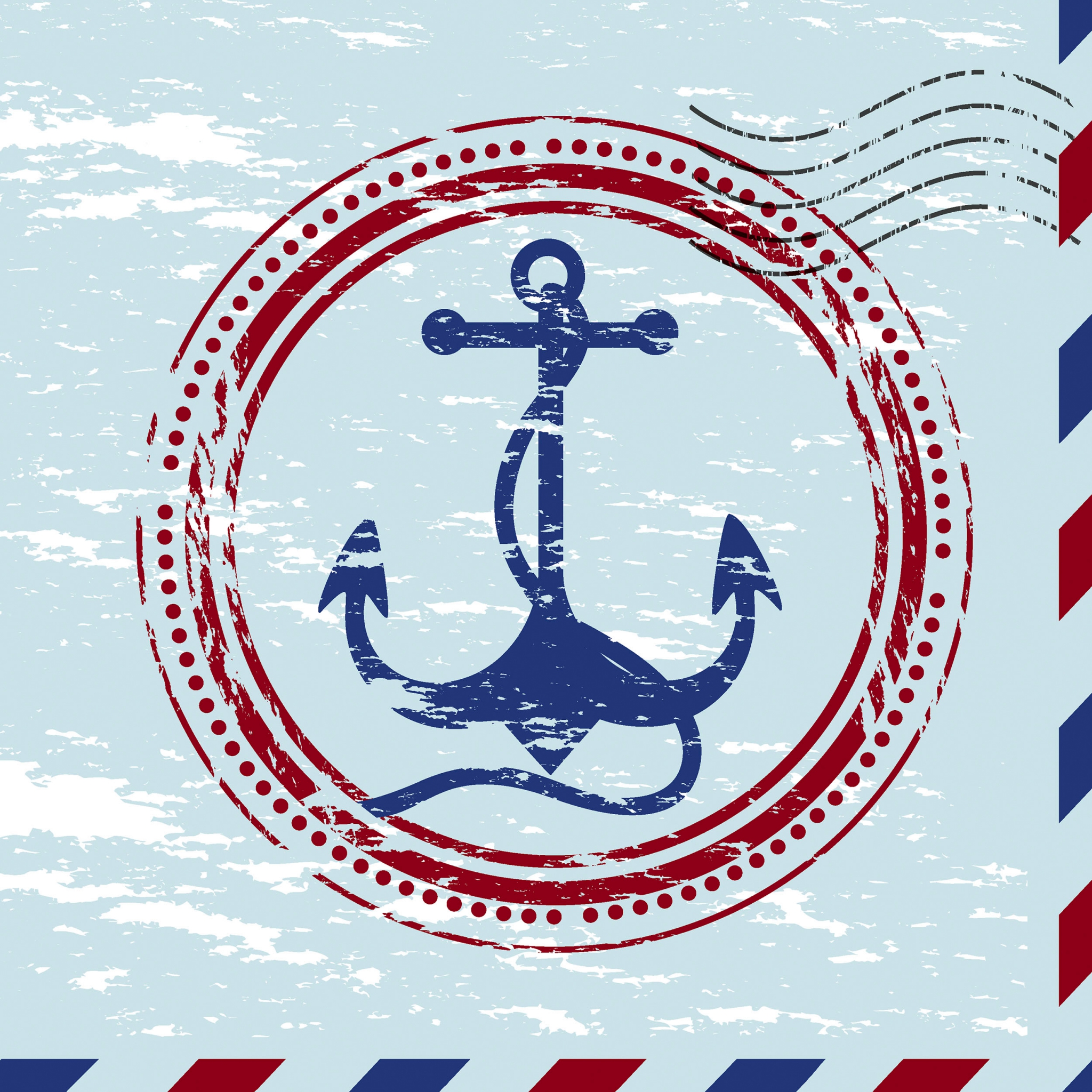 Serviettes 33x33 cm - Anchor