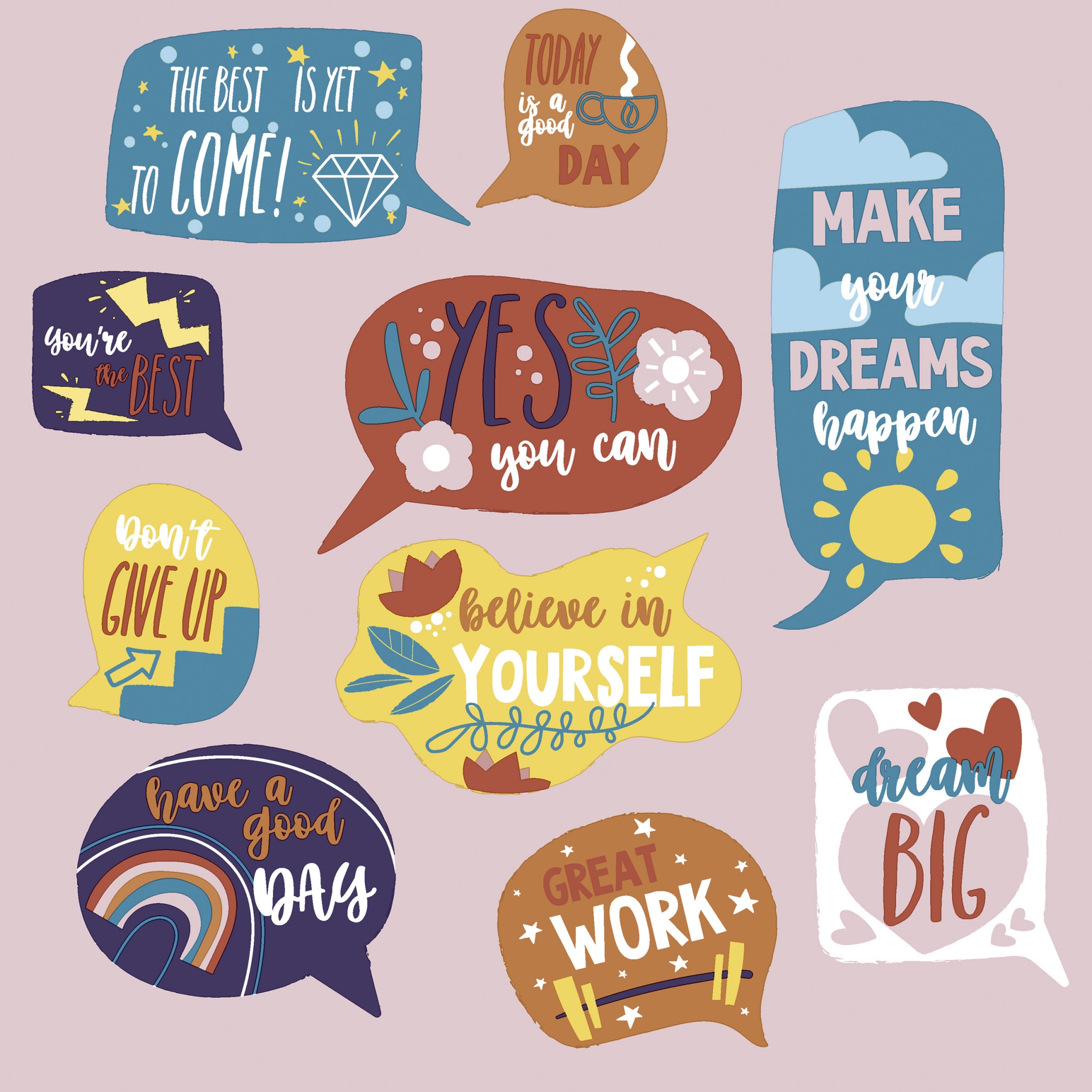 Napkins 33x33 cm - Bubbles