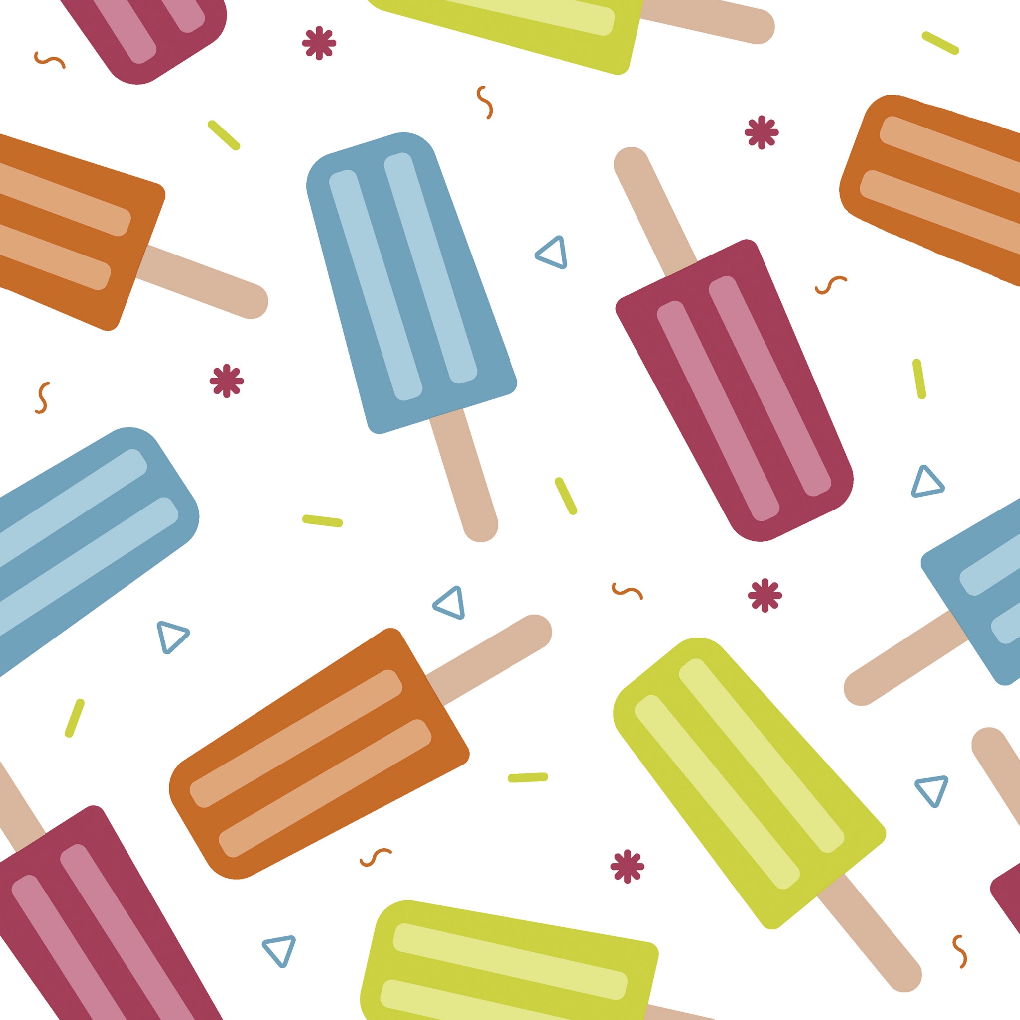 Napkins 33x33 cm - Ice cream, ice Napkins 33x33 cm - Ice cream