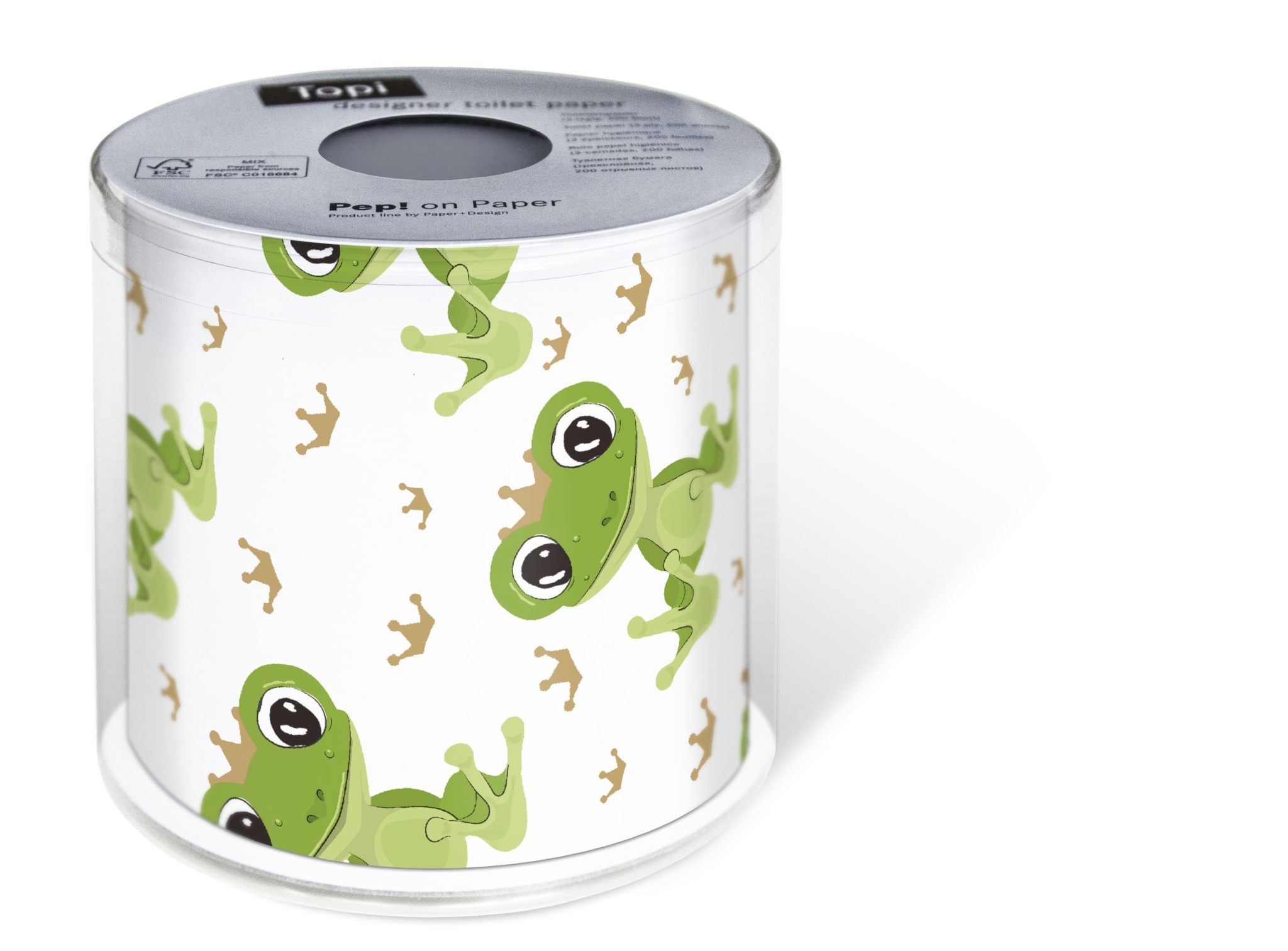 drukowany papier toaletowy - Topi Frog Prince