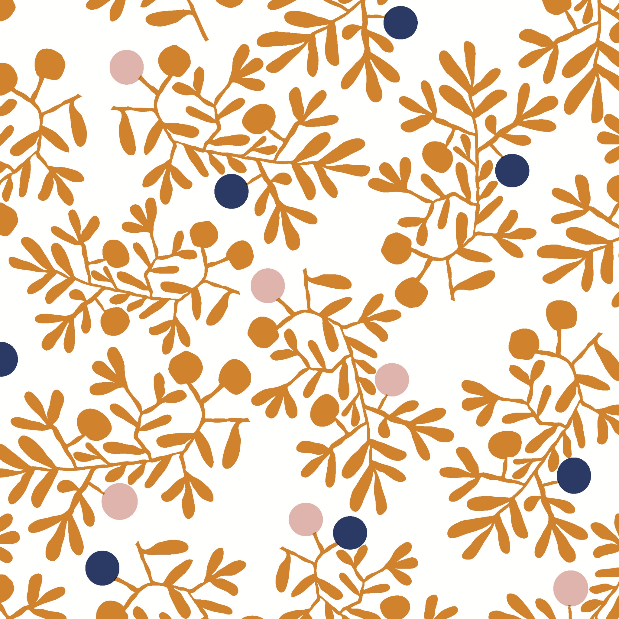 Servilletas 24x24 cm - Fall Berries, frutos