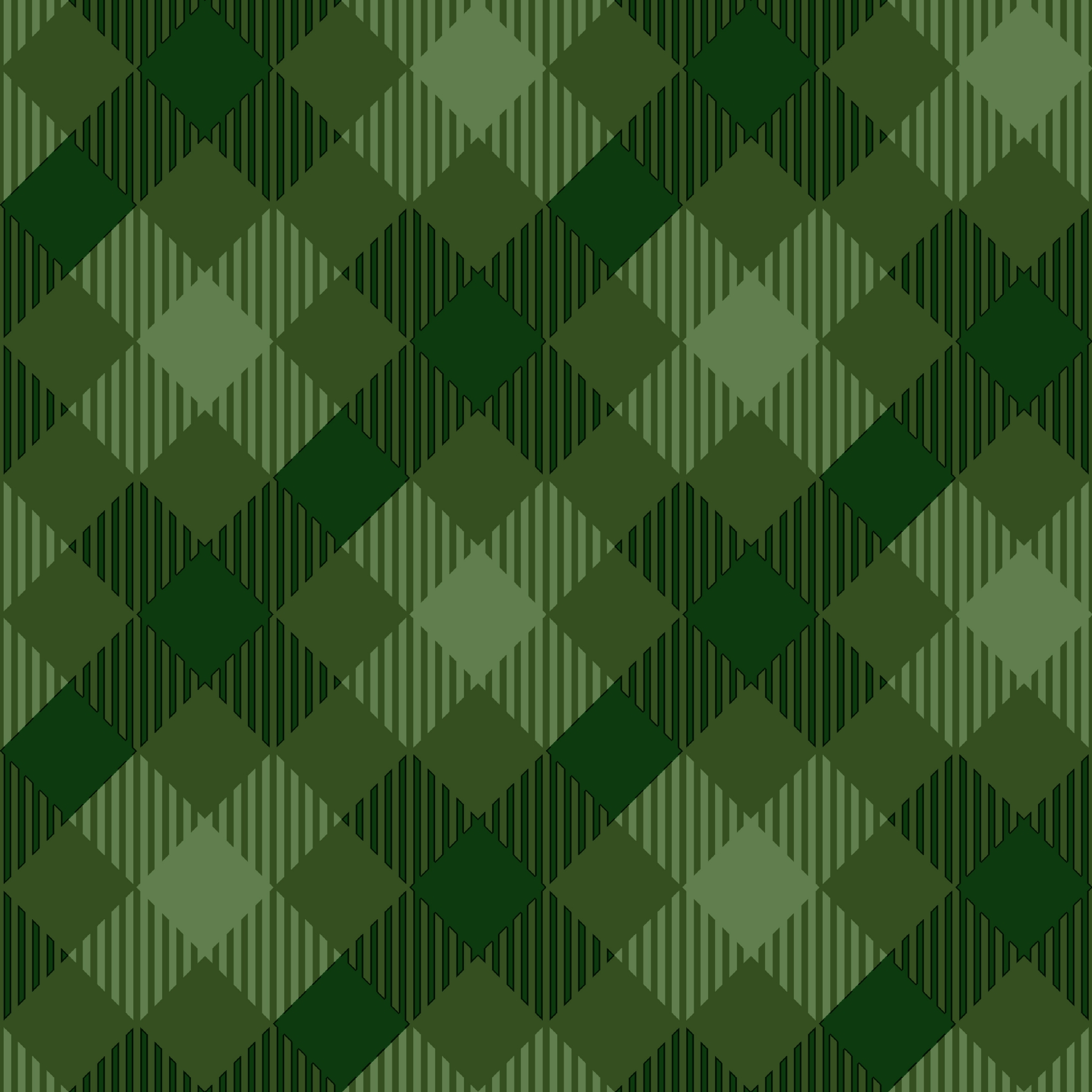 Napkins 24x24 cm - Tartan green