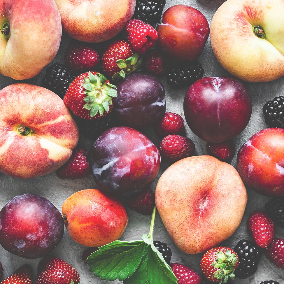 Servilletas 33x33 cm - Red Fruits