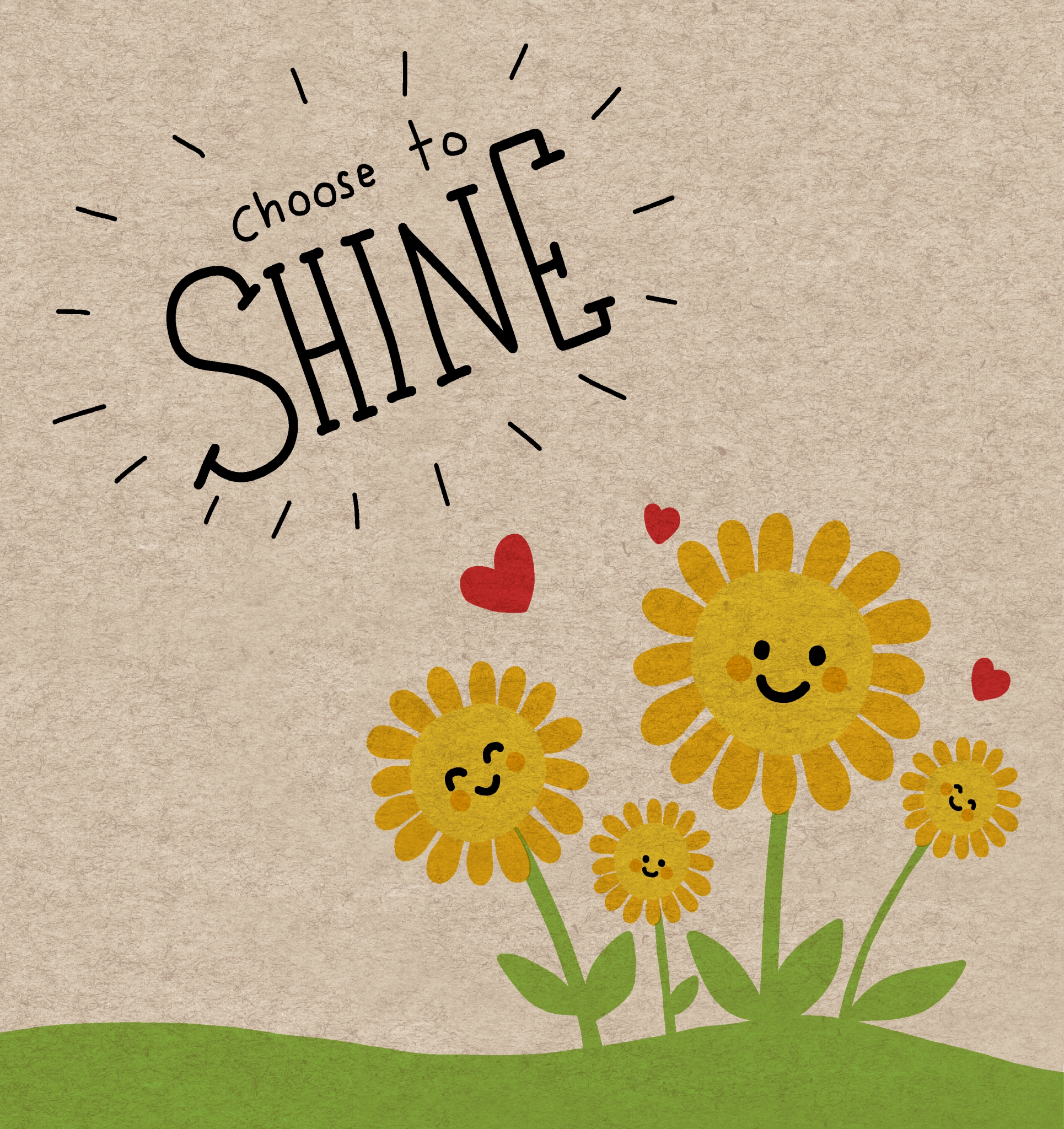 Servietten 25x25 cm - Choose Shine