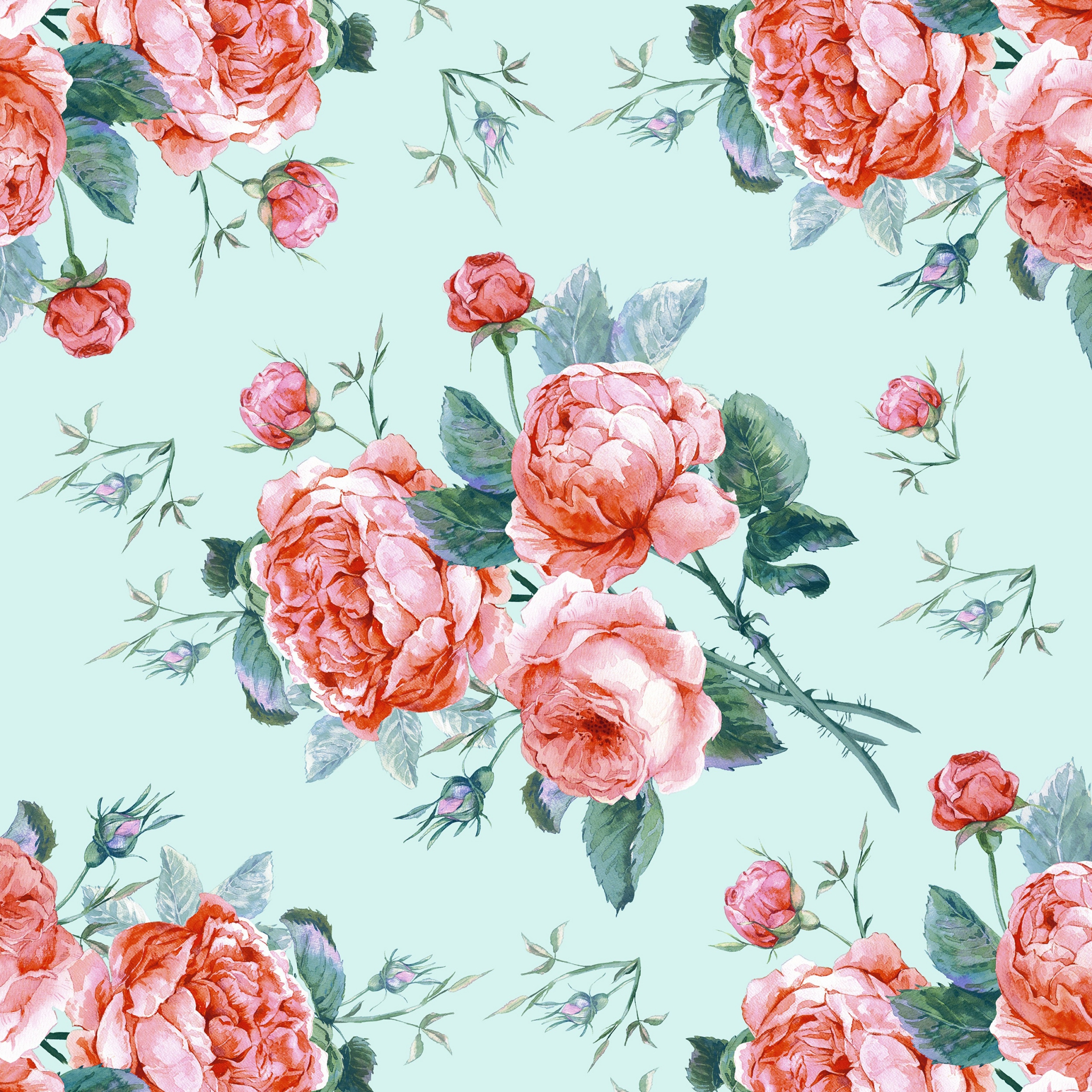 Napkins 33x33 cm - Biedermeier