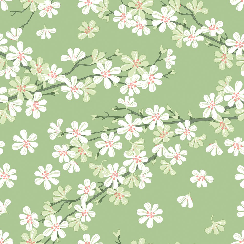 Napkins 33x33 cm - Cherry tree