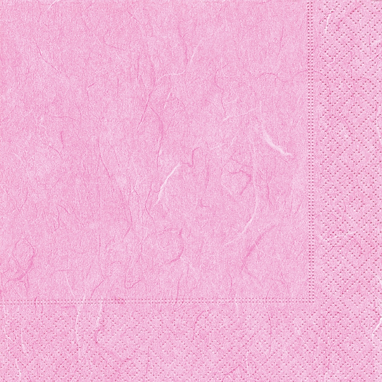 Serwetki 33x33 cm - Pure rosé